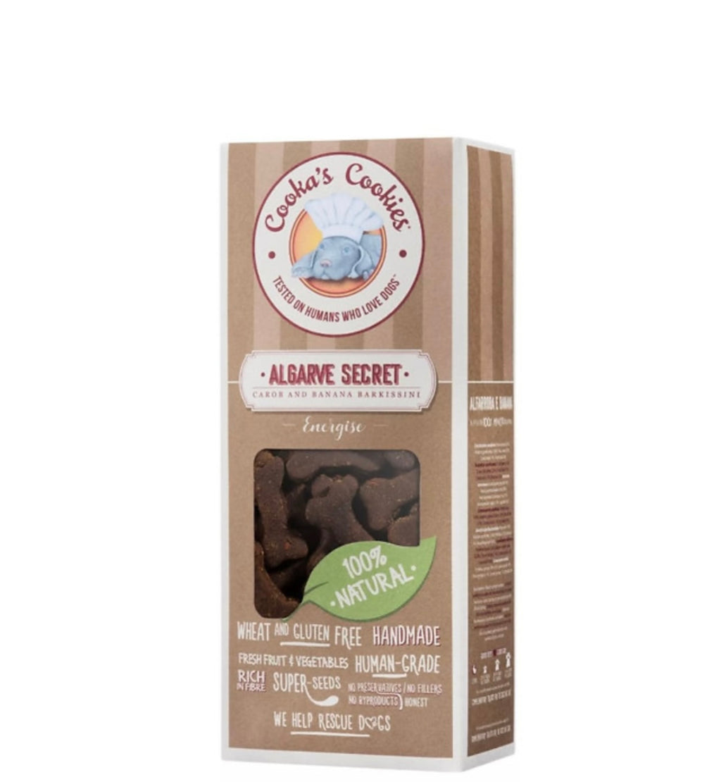 Secret de l’Algavre – Friandise naturelle pour chiens à la caroube & coco 100 g