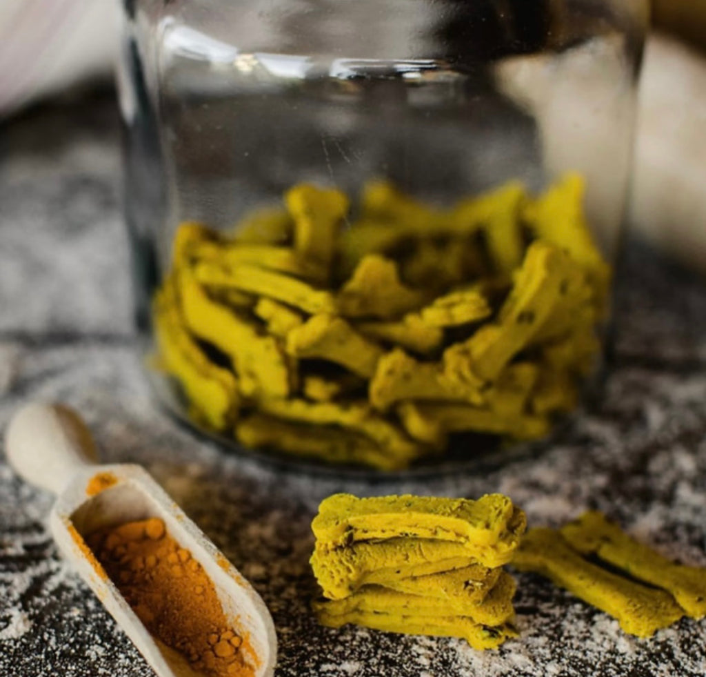 Le Bonheur de Sintra – Friandise naturelle pour chiens patate douce & curcuma 100 g