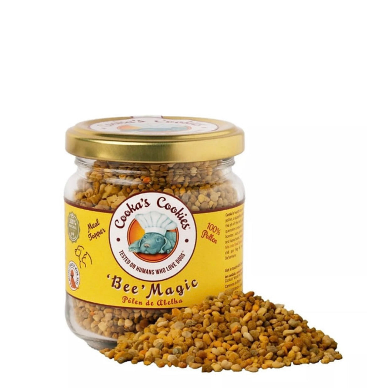 Topping Bee Magic – Garniture au pollen d’abeille pour repas chiens & chats 110 g